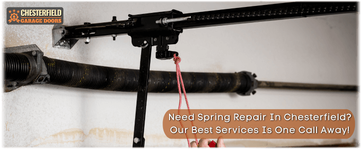 Broken Garage Door Spring Chesterfield