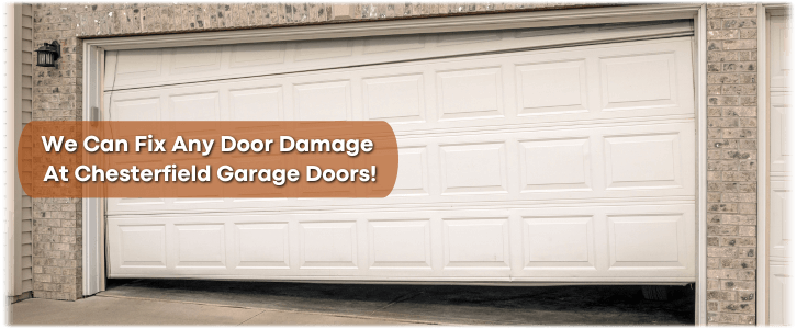 Garage Door Off Track In Chesterfield